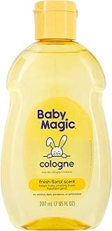 Baby Magic Cologne Hypoallergenic & Alcohol-Free Free of Parabens, Phthalates, Sulfates and Dyes Fresh Floral Scent 7 Fl Oz