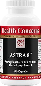 Health Concerns Astra 8 – Immune System Support & Fatigue Help – Energy Boost Supplement – Adaptogenic Herbal Blend with Astragalus & Ginseng – Chinese Herbal Supplements – 270 Capsules