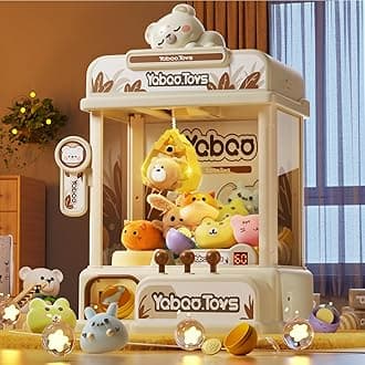 Large Claw Machine for Kids Girls Boys with Sound & Light, Claws Machine Toys for 4 5 6 7 8 Years Old Girls, Vending Machine Arcade Game Gifts for Kids Ages 3-4 4-6 4-8