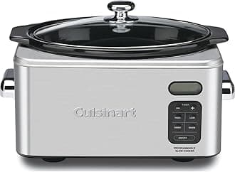 Cuisinart PSC-650 Stainless Steel 6-1/2-Quart Programmable Slow Cooker (Silver)