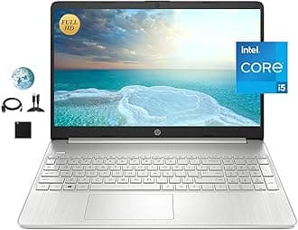 HP 15.6 FHD IPS Flagship Laptop Computer, 11th Gen Intel 4-Core i5-1135G7(Up to 4.2GHz, Beat i7-1060G7), 16GB RAM, 1TB PCIe SSD, Iris Xe Graphics, Bluetooth, HDMI, WiFi, Win11, w/GM Accessories