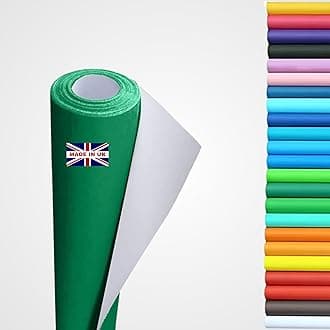 Wrapping Paper roll, Large Display Poster Paper Roll, Backing Paper 10m x 76cm - 80gsm Art, School Craft, Packing, Table Runner, Notice Boards, Drawing, Painting, Backdrop, Kraft Paper. (Dark Green)