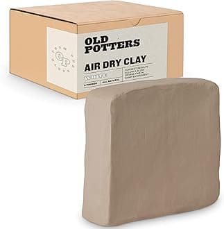 Old PottersPremium Air Dry Clay, White