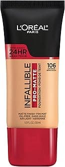 Cosmetics Makeup Infallible Pro-Matte Liquid Longwear Foundation, Sun Beige, 1 fl oz