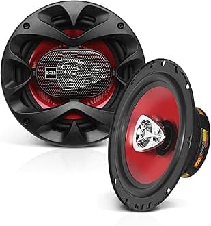 CH6530 Chaos Series 6.5 Inch Car Door Speakers - 300 Watts (Pair), 3 Way, Full Range, Tweeters, Coaxial, Sold in Pairs