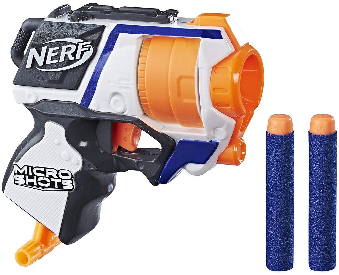 Nerf Microshots Strongarm Blaster and Combats