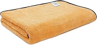 SOFTSPUN Microfiber Coral Bath Towel 1Pc Beige! Ultra Absorbent Super Soft & Lightweight Quick Drying for Men & Women Daily Use for Unisex.