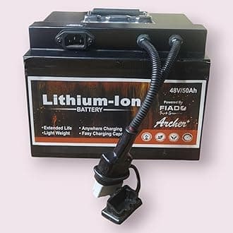 48V Lithium-Ion (NMC) Battery – 13S Lightweight, Long-Lasting Battery Pack for Electric Vehicles (1, 48V/50Ah) | 1-Year Warranty