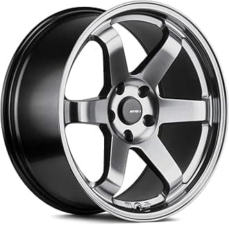 AVID.1 AV-06 Custom Wheel - 18x9.5, 38 Offset, 5x114.3 Bolt Pattern, 73.1mm Hub - Hyper Black Rim