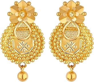 Joyalukkas 22KT Gold Earrings For Women