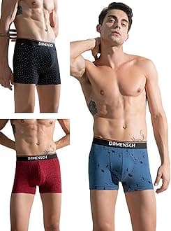 Mens Deo-Cotton Printed Group 11 Underwear (pack of 3)