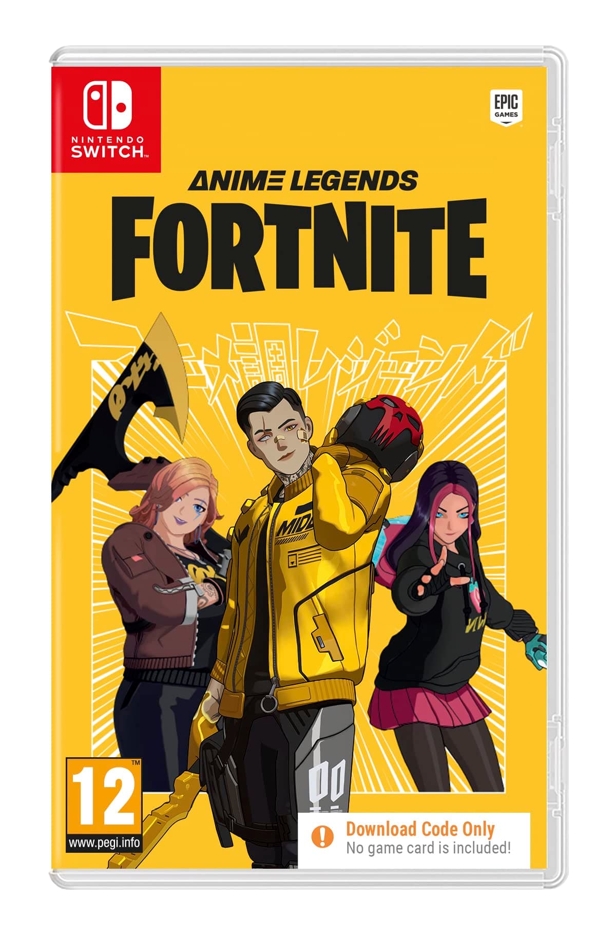 Fortnite: Anime Legends | Standard Edition | Switch (Code in Box)