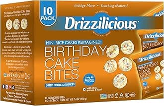 Drizzilicious Grehge irthday Cake - .74oz 10 Pack