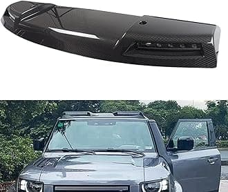 Front Roof Light Bar DRL 4 Light 2 Light For Land Rover Defender 90 110 2020-2025 Black