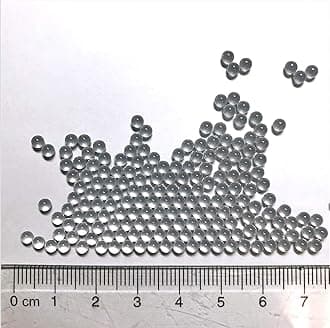 - Alpha Nanotech Borosilicate Solid Glass Beads (3 mm, 0.5 kg / 1.1 lb)