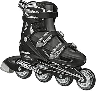 Vtech/Cobra Inline Skates with Adjustable Sizing for Kids, Teens, and Adults