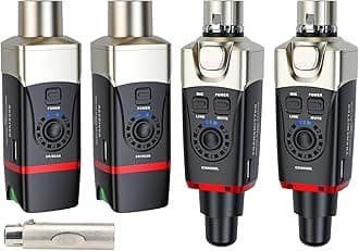 U35D Wireless Microphone System 5.8GHz (2 Transmitter and 2 Receiver)