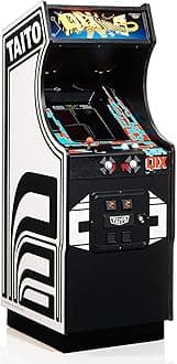 Numskull Quarter Qix Mini Arcade - 1/4 Scale Authentic Wooden Replica, Original ROM, Rechargeable Battery & 3W Speakers for Retro Enthusiasts [video game] [video game]