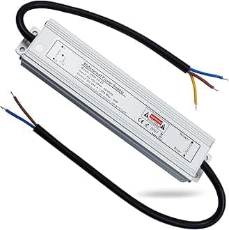 REYLAX 24V 30W 1.25A LED Driver, IP67 Outdoor Waterproof LED Driver,AC to DC Switching Transformer, Power Supply With Constant Voltage, Low Voltage Driver for LED Applications