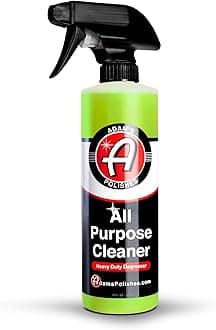 Adam's Heavy Duty All Purpose Cleaner & Degreaser - Powerful, Professional Strength Formula That Easily Cuts Heavy Grease & Tar, Tire Cleaner, Engine Bay Cleaner, and More (16 oz)