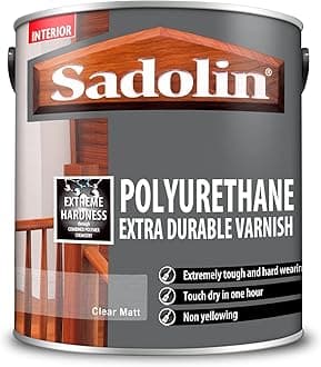 Sadolin Polyurethane Extra Durable Varnish 2.5 litre Matt