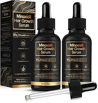 5% Minoxidil Hair Growth for Men and Women, Minoxidil Hair Growth Serum, Promotes Hair Growth, Strengthens Hair Follicles, Helps Prevent Hair Fall and Hair Loss