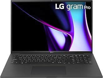 gram Pro 17-Inch Thin and Lightweight Laptop Intel Evo Edition - AI-Enabled Intel Core Ultra 7 Processor Windows 11 Home 32GB RAM 2TB SSD NVIDIA RTX3050 - Black