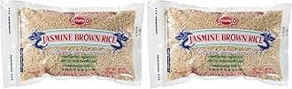 Brown Jasmine Rice, 2 Lb (Pack of 2)