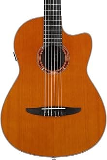 Yamaha NCX3C NT Cedar Top Cutaway Acoustic-Electric Nylon-String Classical Guitar With Reinforced Carrying Bag , Natural