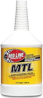 Redline MTL manual trans lube, 1 quart, 70W/80W GL-4.