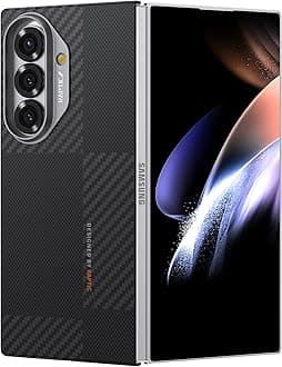 Raptic Aramid Geotik for Samsung Galaxy Z Fold 7 case [BACK cover only] MagSafe compatible Ultra Slim 1500D Aramid Fiber - Mondrian