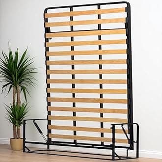 Murphy Bed - Classic Vertical Wall Bed - Fold Up - Space Saving Folding Bed Frame - Pull Down (180 cm x 200 cm)