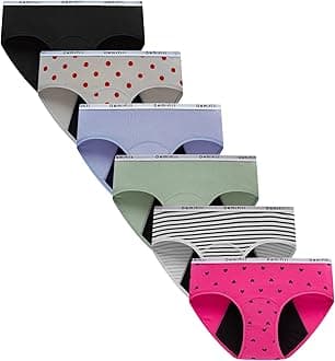 DemifillTeen Girls Period Underwear Cotton Soft Women Panties For Teens Briefs