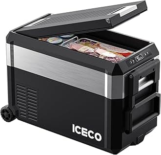 ICECO JP Pro Portable Refrigerator,12 Volt Car Fridge Freezer, Compact Refrigerator with Secop Compressor, for Car & Home Use