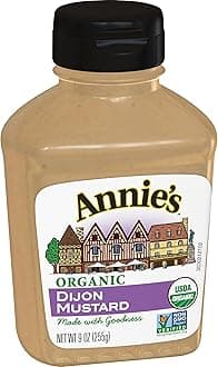 Annie's Organic Dijon Mustard, Gluten Free, 9 oz
