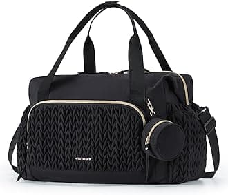 mommore Diaper Bag Tote, Large Capacity Travel Diaper bags, Hospital Bag for Labor Delivery, Baby Bag with Pacifier Case | Hospital Bag, for Labor Delivery, Baby Bag, with Pacifier Case