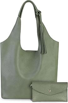Montana West Echtes Leder Handbags for Women