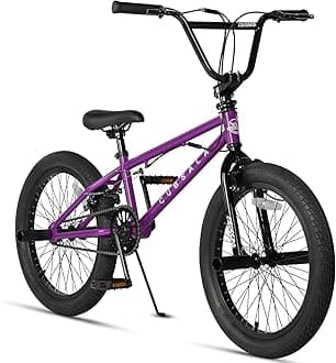 - Freestyle BMX Bike, 18 20 Inch Kids Bicycle for 5-13 Years Old Kids and Beginner Level Rider, Multiple Colors