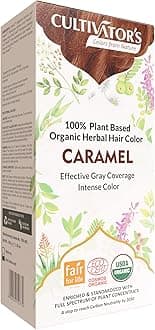 Cultivator's Organic Herbal Hair Colour - Caramel 100g