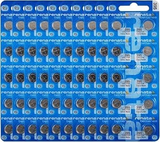 Renata 395 SR927SW Batteries - 1.55V Silver Oxide 395 Watch Battery (100 Count)