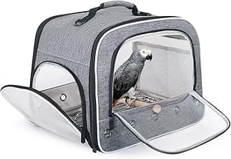 Large Bird Carrier - Grey