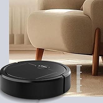 Robot Vacuum and Mop, Robot Vacuum Cleaner, Smart Automatic Sweeping, Multifunctional Structure, Compact & Mini Size, Quality Effecient Cleaning, Lazy-Friendly Cleaning Solution