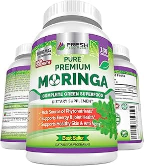 FRESH HEALTHCARE Moringa Oleifera -180 Capsules