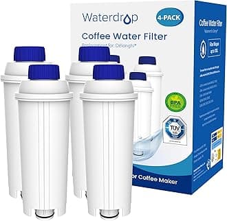 Waterdrop Coffee Filter, Replacement for De'Longhi® Water Filter DLSC002, ECAM, Eletta, Dinamica, Magnifica, ETAM Autentica and Different Model of Esam, TÜV SÜD Certified (4)
