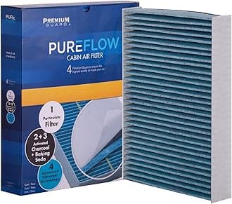 PureFlow Cabin Air Filter PC9978X | Fits 2014-2025 Lexus IS350, 2016-2025 IS300, 2015-2024 RC350, 2016-2024 RC300, 2015-2024 RC F, 2022-2025 IS500, 2013-2020 GS350, 2014-2015 IS250