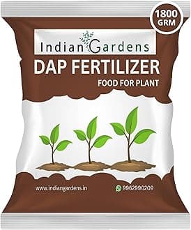 Indian Gardens - Bio DAP Fertilizer for All Purpose Home Plants & Gardening Purpose 100% Water Soluble Fertilizer - 1800 Grams