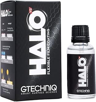 HALO Ceramic Coating for Cars, Protect PPF and Vinyl, High Shine, Easy to Apply - 30ml with Nitrile Gloves and Applicator (Sufficient for 1 Small-Med Car)