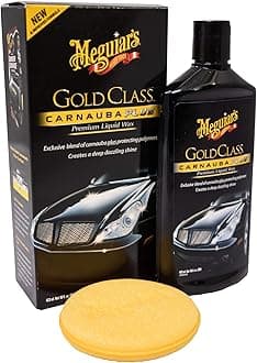Meguiar's G7016EU Gold Class Carnauba Plus Premium Liquid Car Wax 473ml