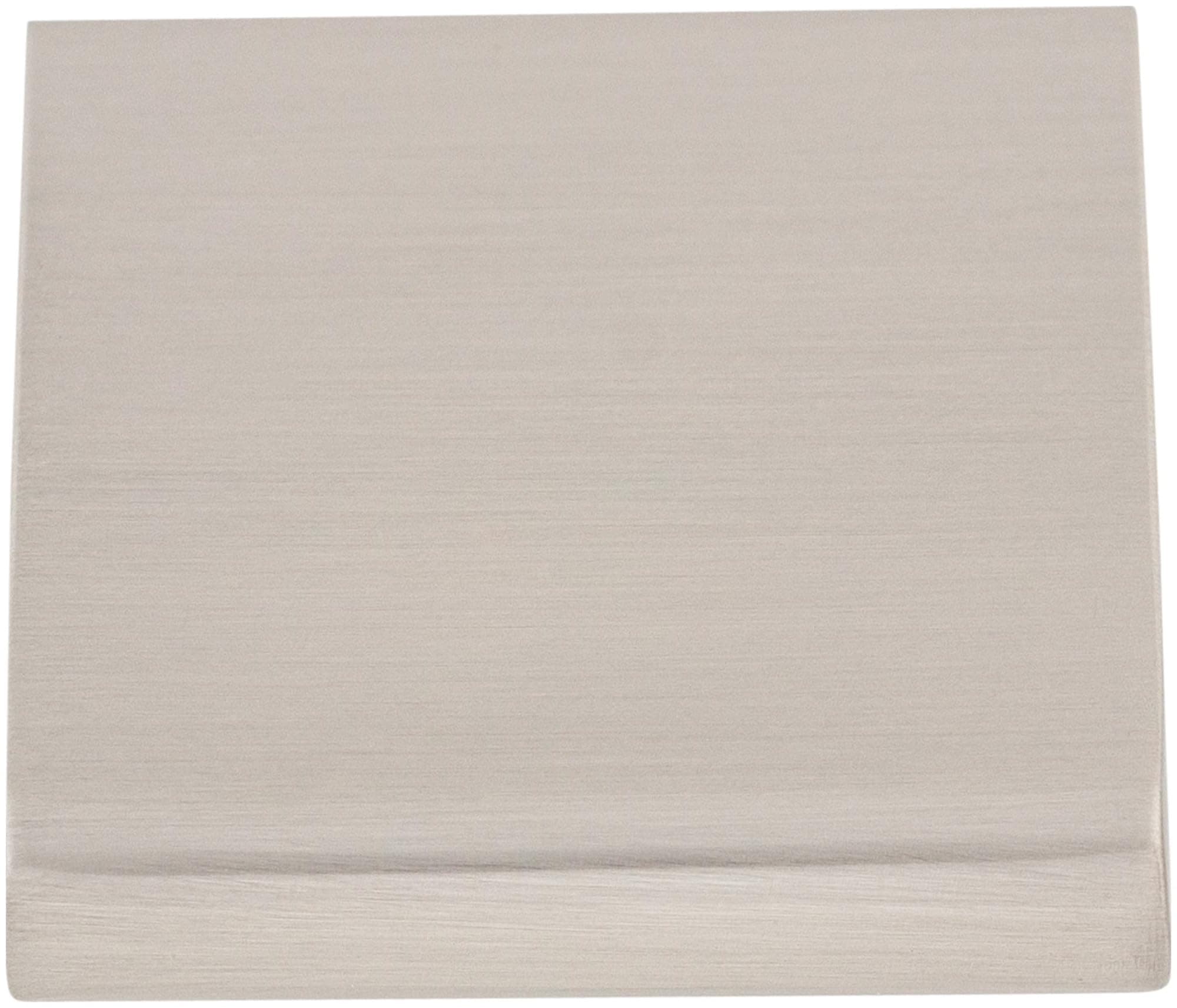 Top Knobs TK500BSN Mercer Collection 1-1/4" Europa Tab Pull, Brushed Satin Nickel