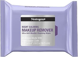 Neutrogena Make-Up Remover Cleansing Towelettes Night Calming 25 ea, Pack of 1, Night Calming